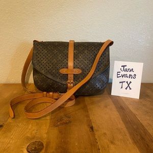 🦄 Limited Edition🦄 Louis Vuitton Saumur 30 - teal perforated Flore